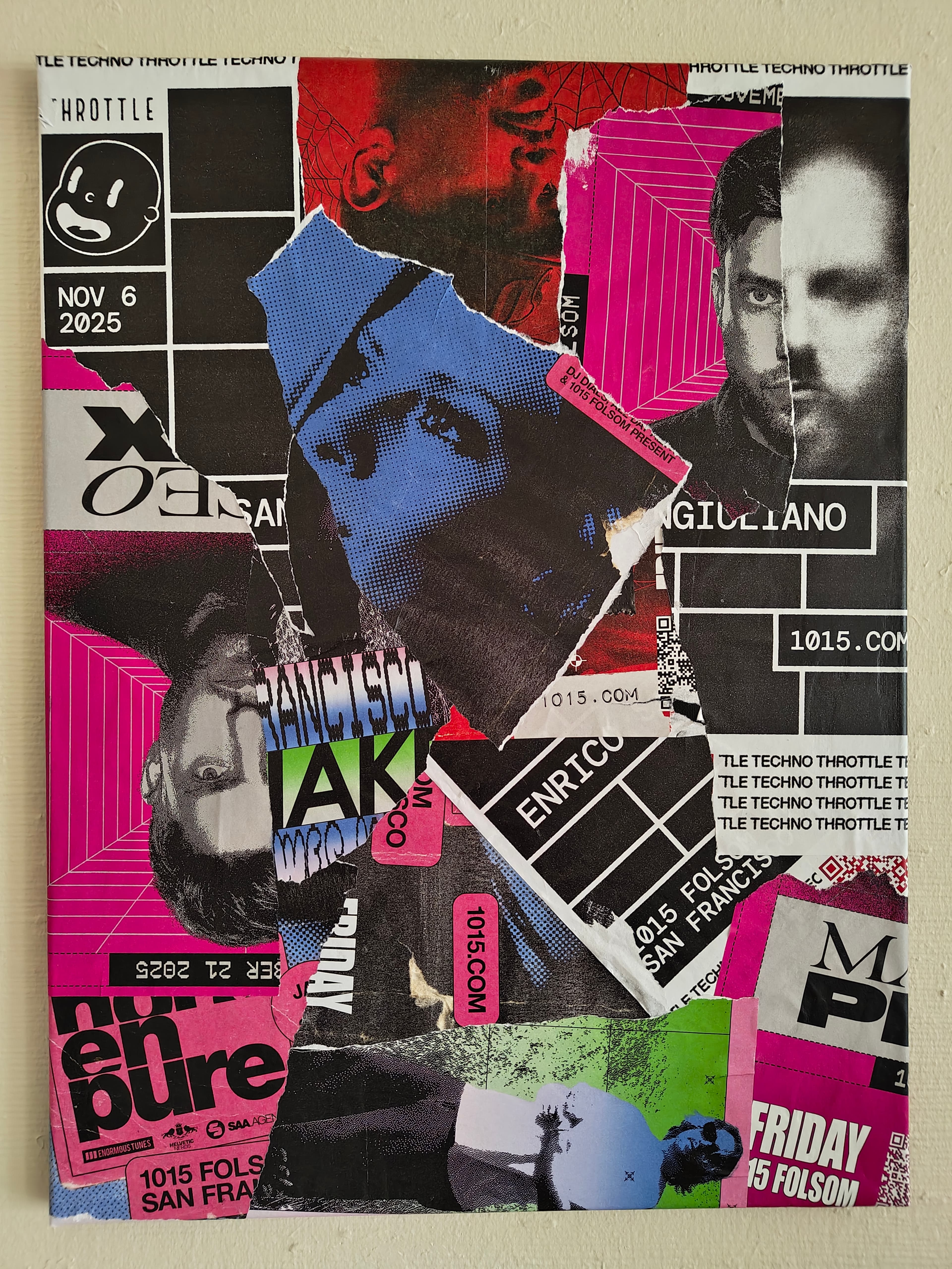 1015 Folsom Two collage from posters found ni San Francisco close to 1015 Folsom